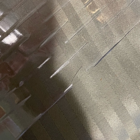 Longaberger Woven Basket with Red and Tan Accents - Picture 14 of 14